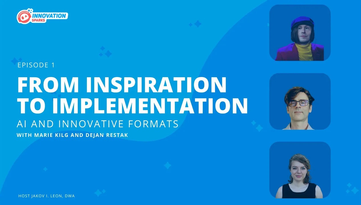 From inspiration to implementation: AI and Innovative Formats | INNOVATION SPARKS | EP01