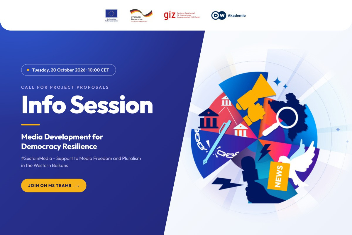 INFO SESSION - MEDIA DEVELOPMENT FOR DEMOCRACY RESILIENCE