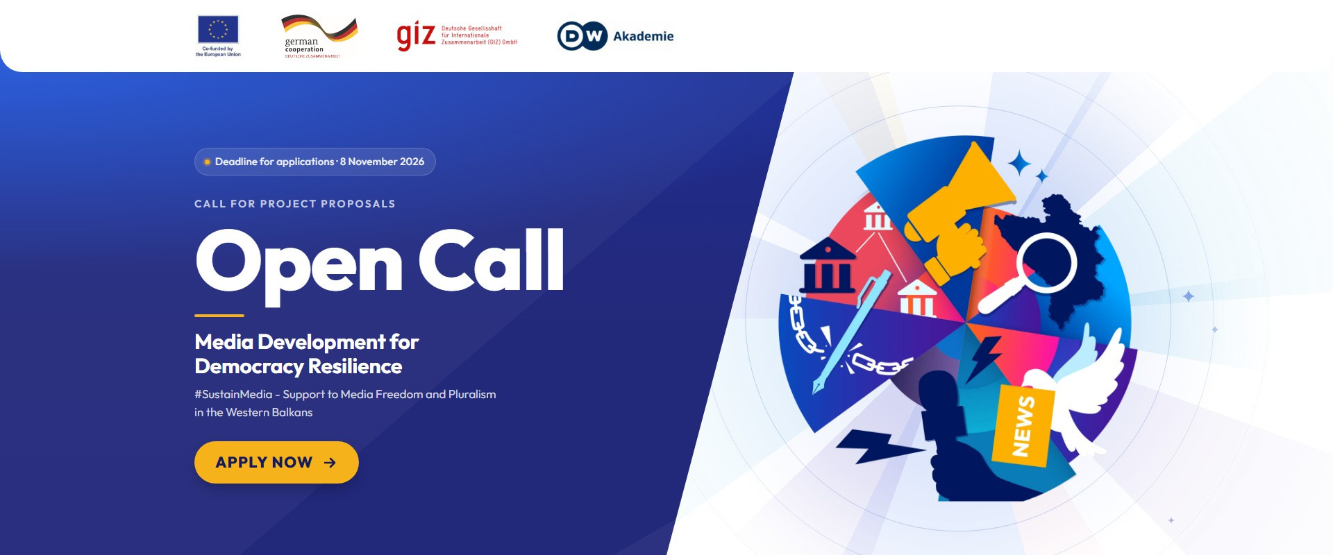 Call for Project Proposals for Independent Media Organisations
